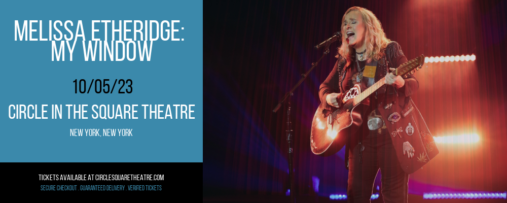Melissa Etheridge at Circle In The Square Theatre